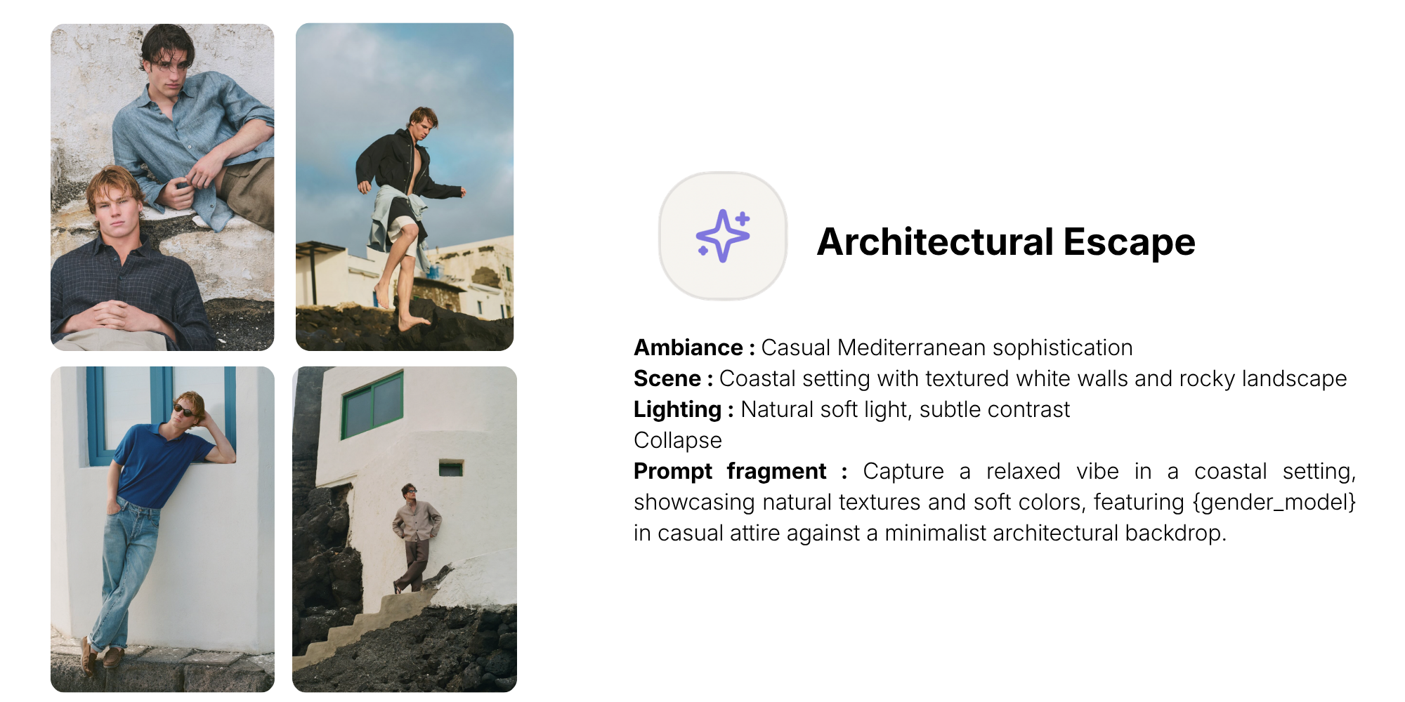 Exemple de génération d'un prompt de style réutilisable dans une campagne